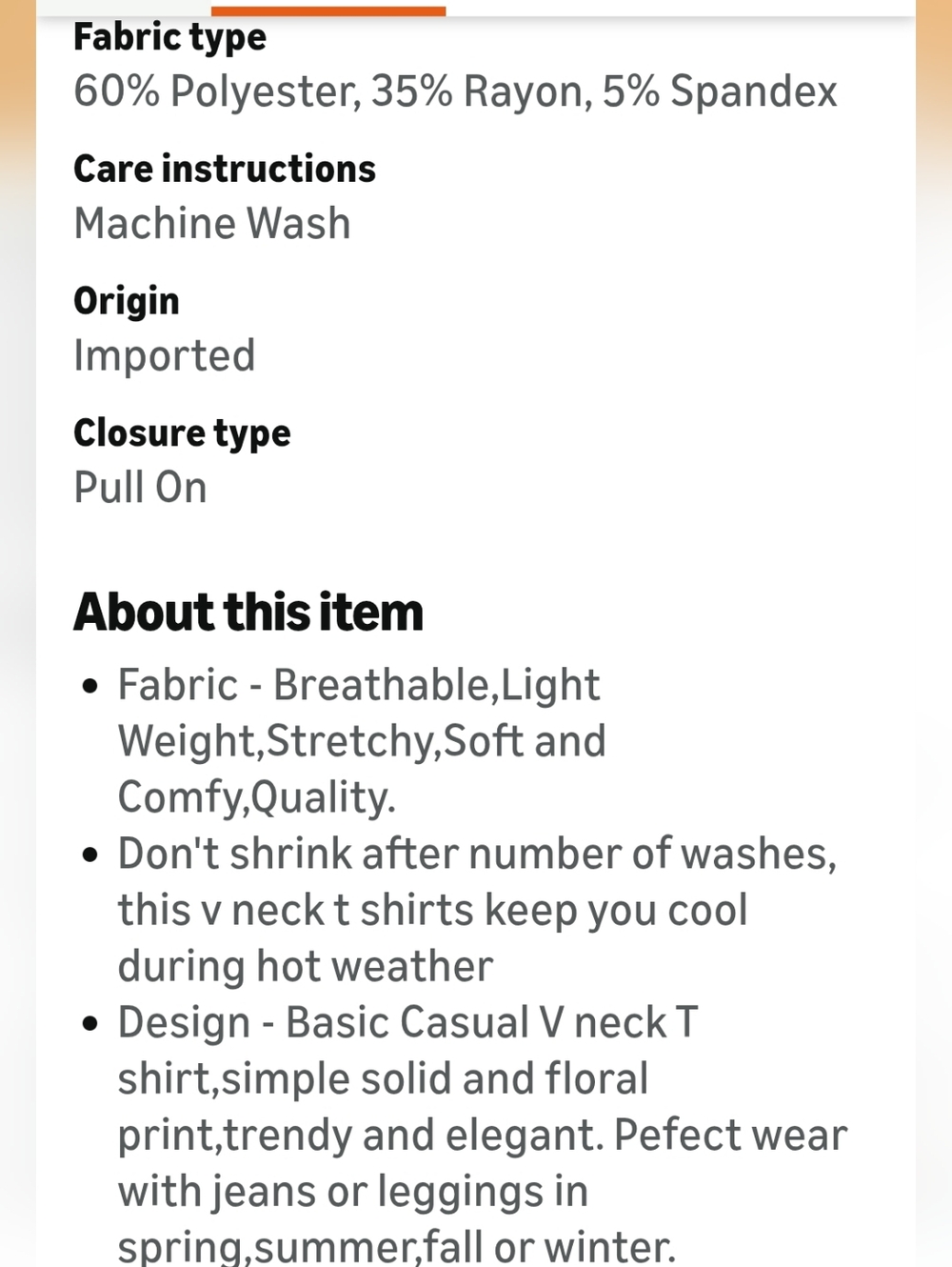 Classic Black V-Neck Women's Top XL 🆕 - Picture 7 of 7
